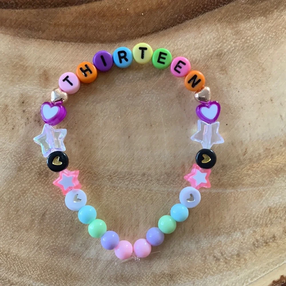 Taylor Swift Handmade Friendship Beaded Bracelet
“Thirteen” - Picture 2 of 2